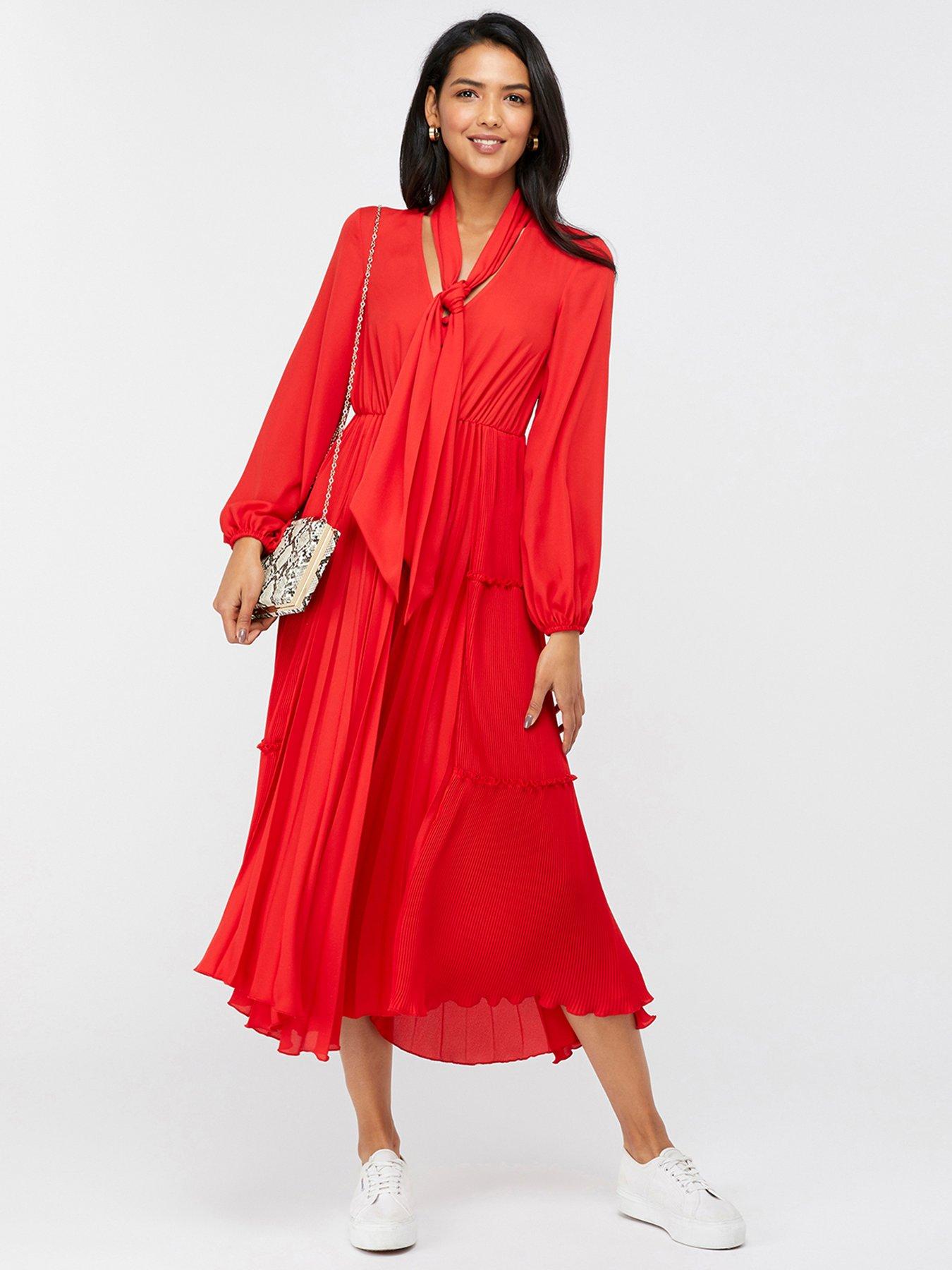 monsoon pleated dress