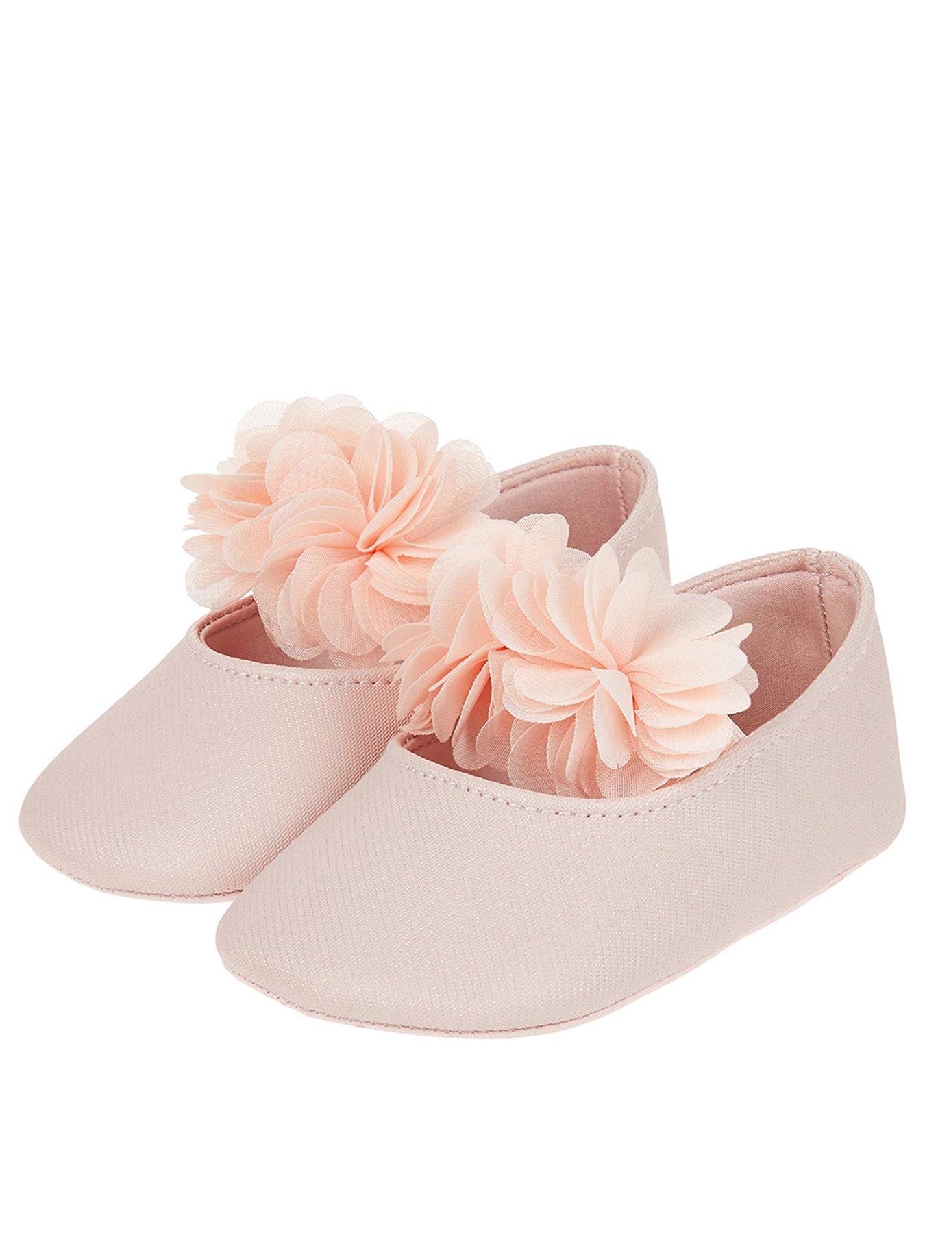 dora corsage strap ballet pumps