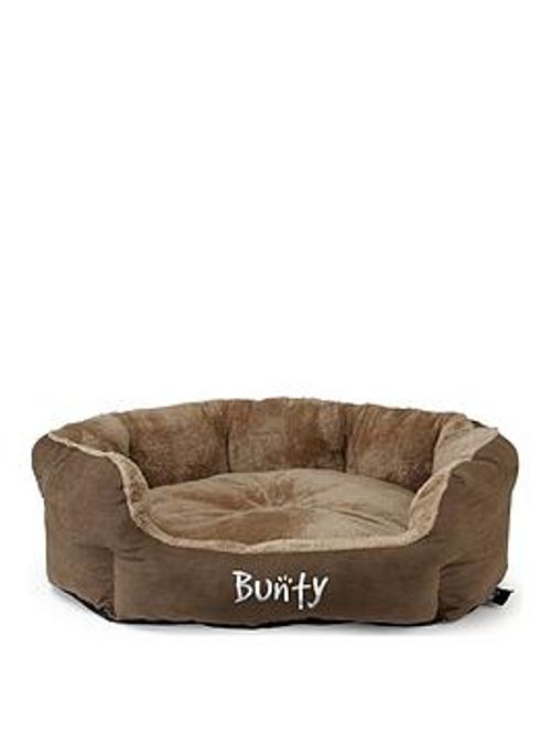 Bunty Polar Pet Bed - Brown -...