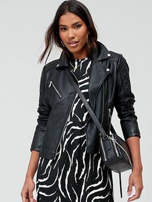 Everyday Faux Leather Biker...