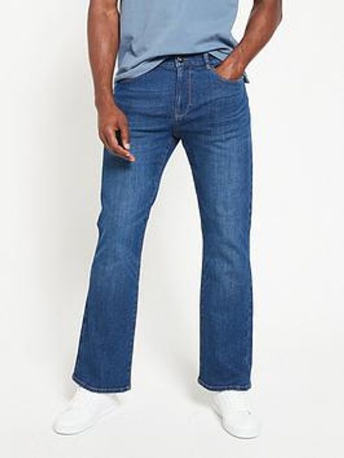 Everyday Bootcut Jean Mid Blue Wash - Mid Blue