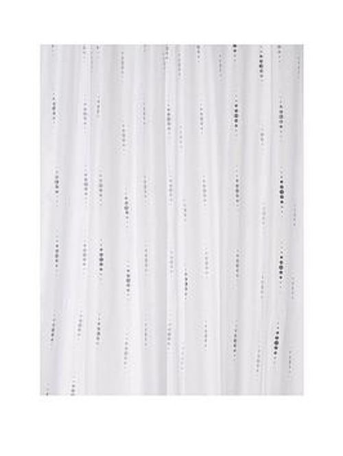 Croydex Silver Dotty Shower...