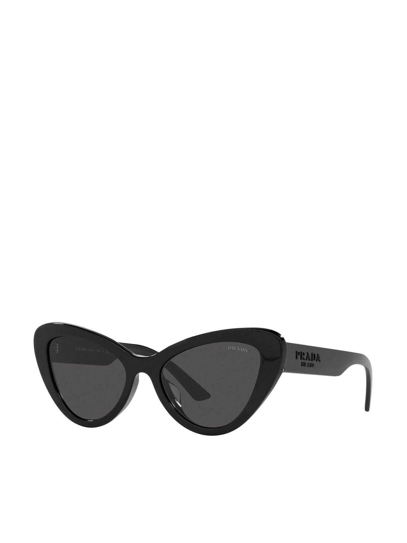 Prada 13Ys Cat Eye Sunglasses Black 234.00 Mirror Online