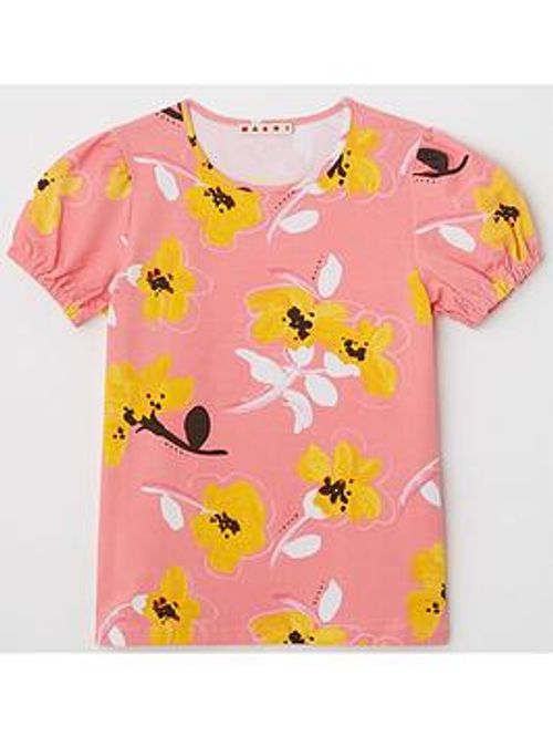 Marni Kids Floral T-Shirt -...