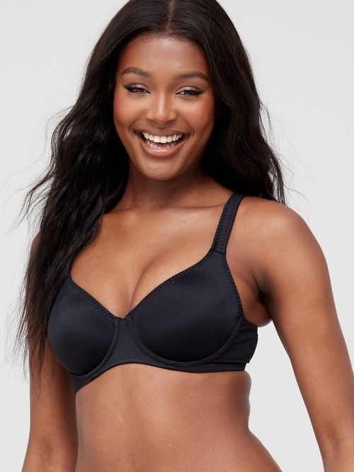 Dorina Claire Two Tone Curve Non Padded Bra - Navy, Compare