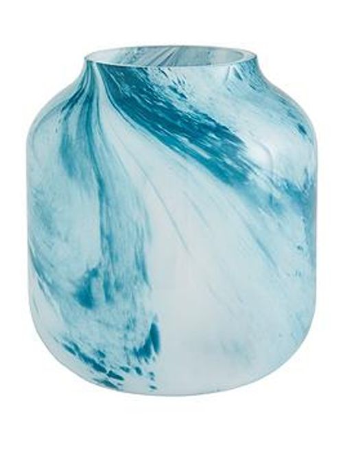 Very Home Swirl Art Glass Vase