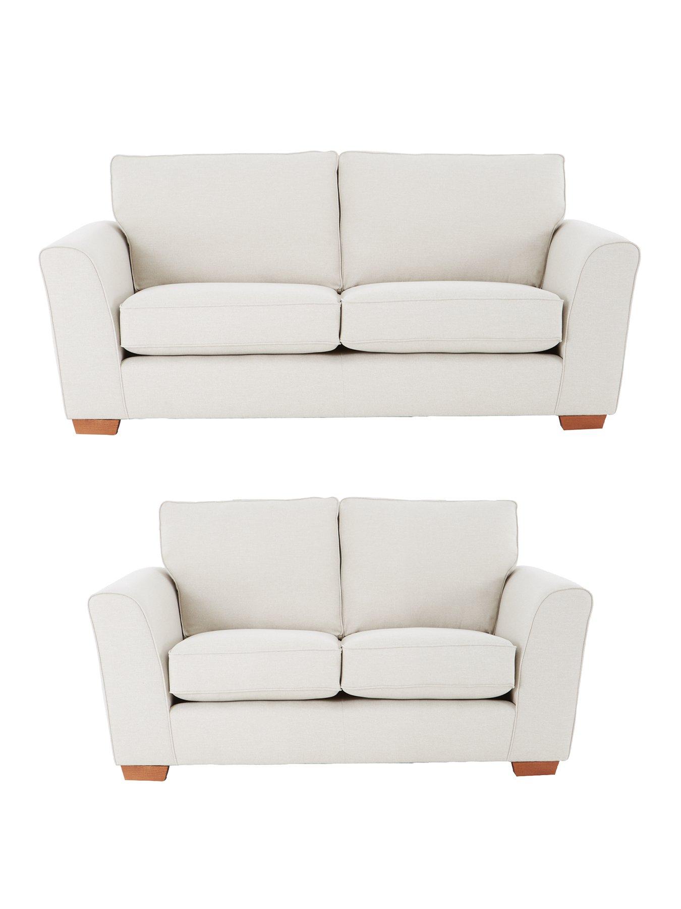 Very Home Jackson 3 Seater 2 Seater Fabric Sofa Set Buy And
