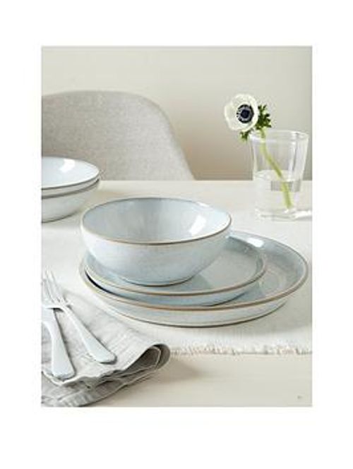 Denby White Speckle 12-Piece...