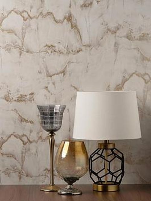 Crown Aura Marble Wallpaper