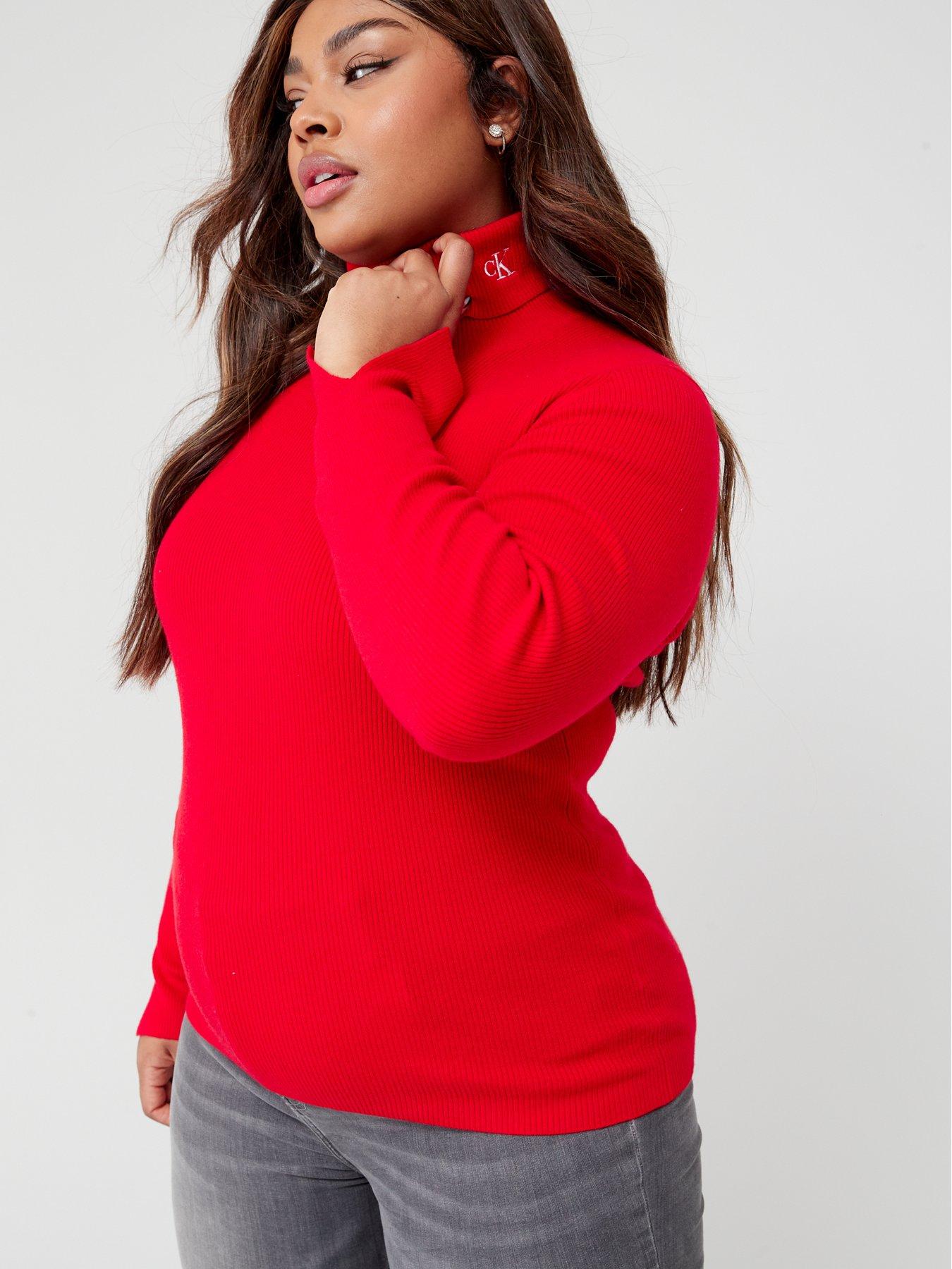 calvin klein womens plus size sweaters