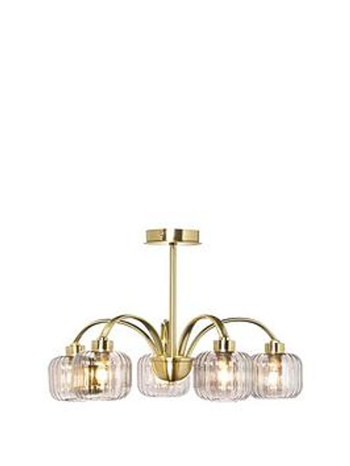 Very Home Tobin 5 Light Flush