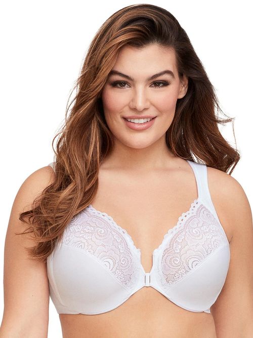 Low Cut WonderWire Lace Bra