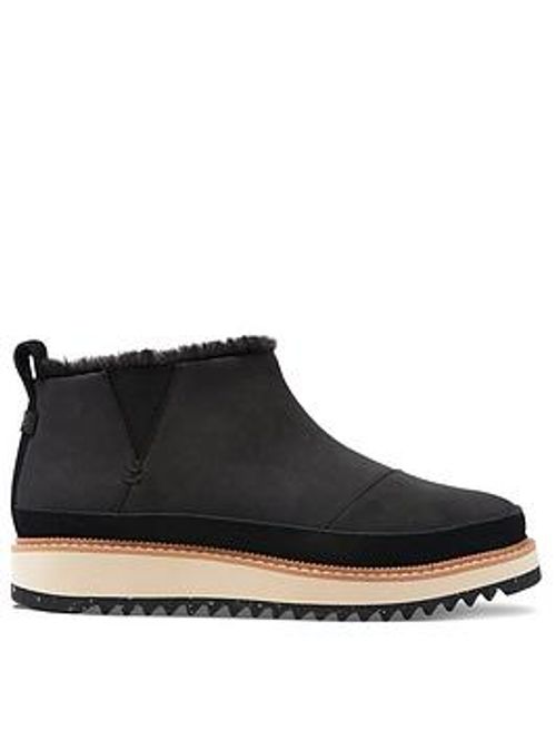 Toms Marlo Ankle Boots - Black