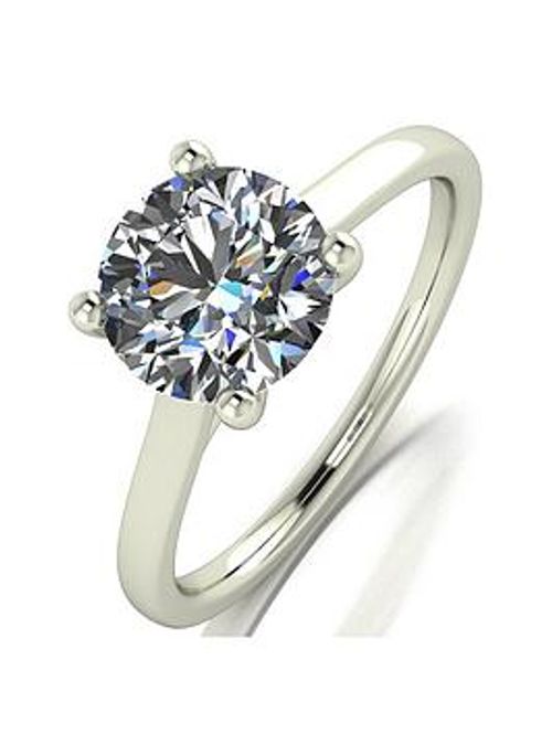 Moissanite 18Ct Gold 2.00Ct...