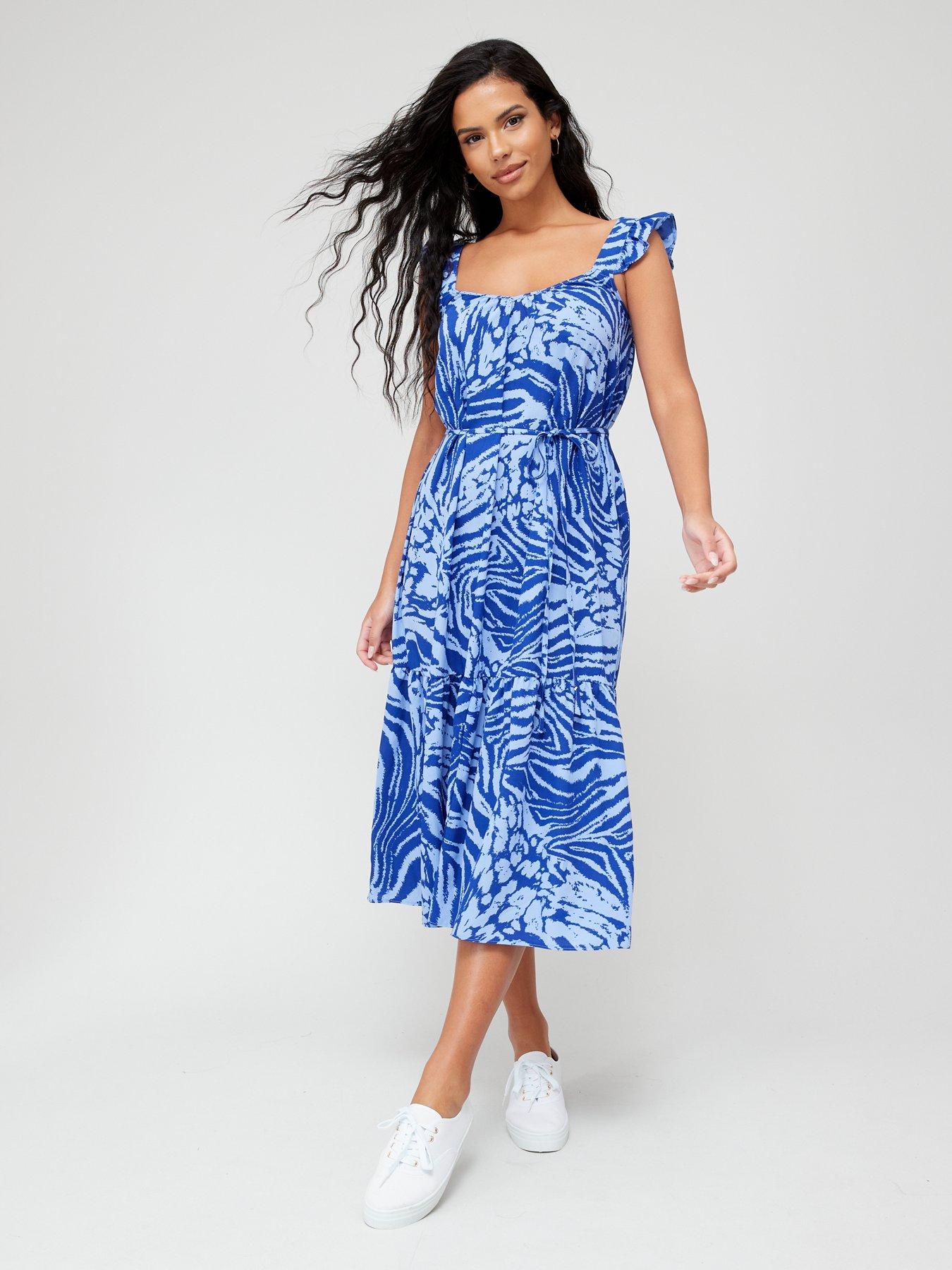 V by top very midi dress