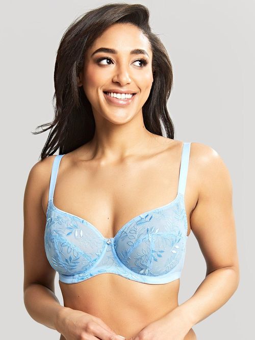 Piper Balconette Bra - Blue