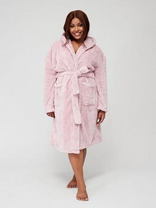 V By Very Curve Hooded Robe...