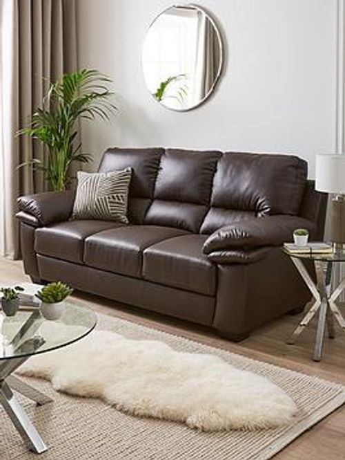 Verona Leather 3 Seater Sofa...