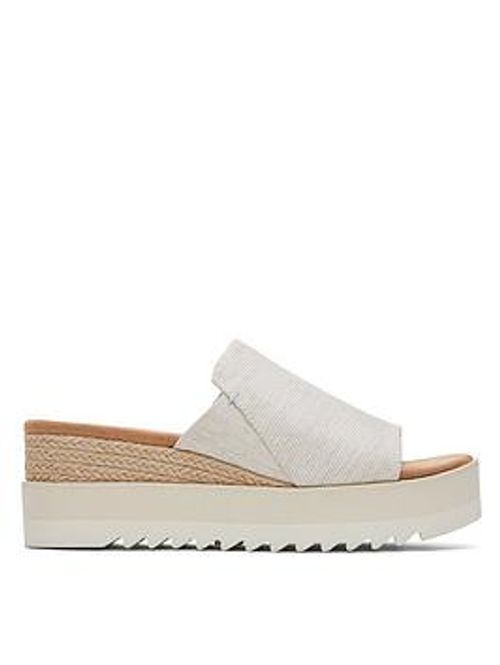 Toms Diana Canvas Mule - Putty