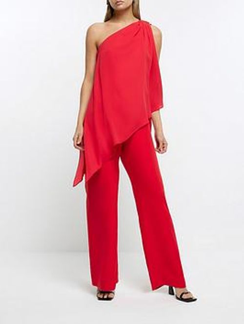 River Island Drape Jumpsuit -...