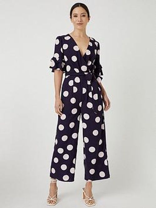 Wallis Spot Print Wrap...