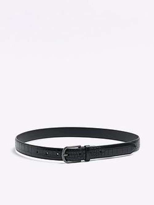 River Island Pu Croc Belt