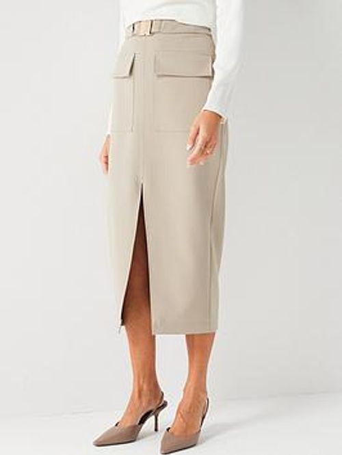 V By Very Utility Midi Skirt