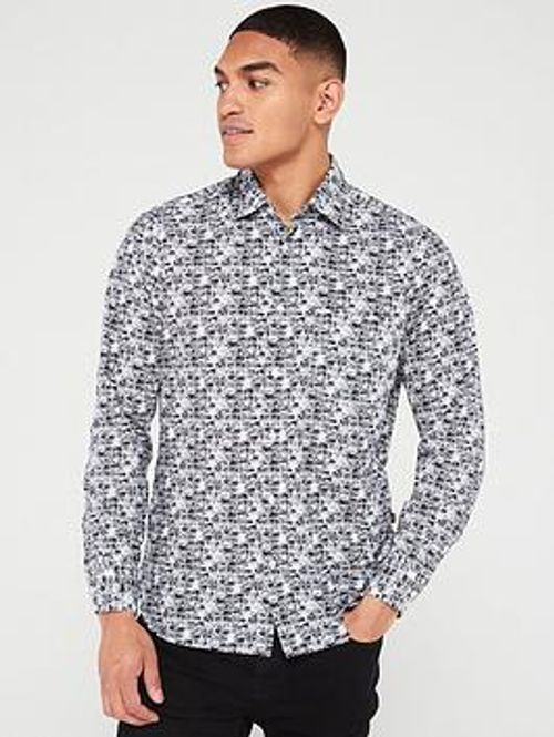 Boss Remiton Patterned Long...