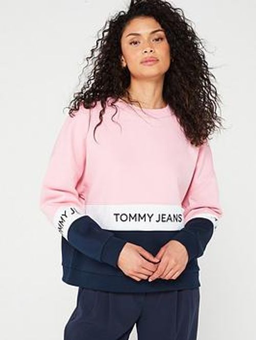 Tommy Jeans Colour Block Crew...