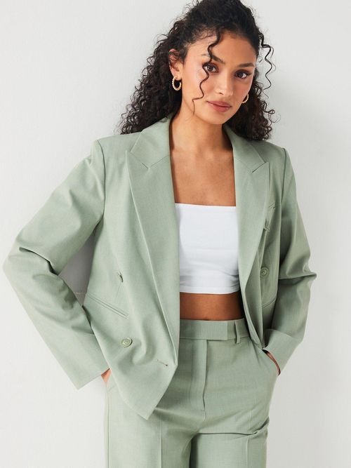 V By Very Cropped Blazer -...