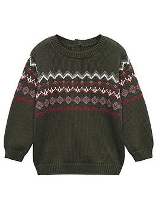 Mango Younger Boys Fairisle...