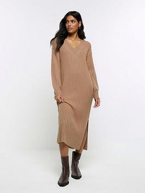 River Island Rib Maxi Jumper...