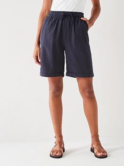 Everyday Linen Blend Shorts -...