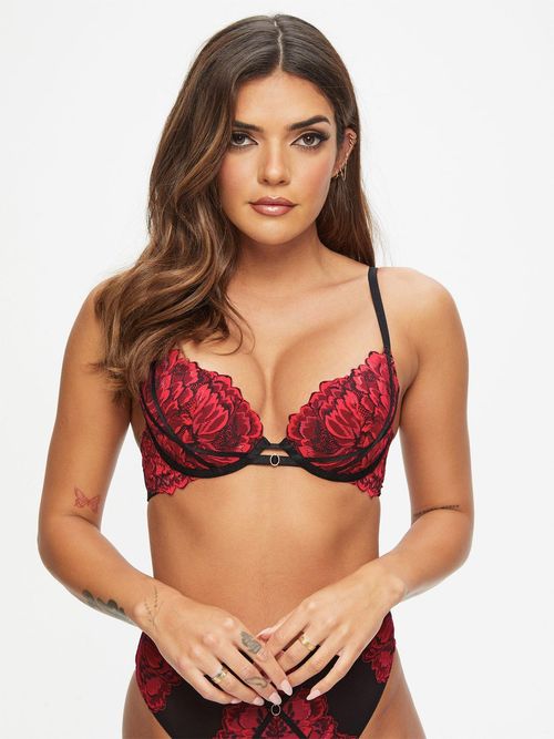 Gossard Contradiction Bra Padded Plunge Bras Underwired Lace