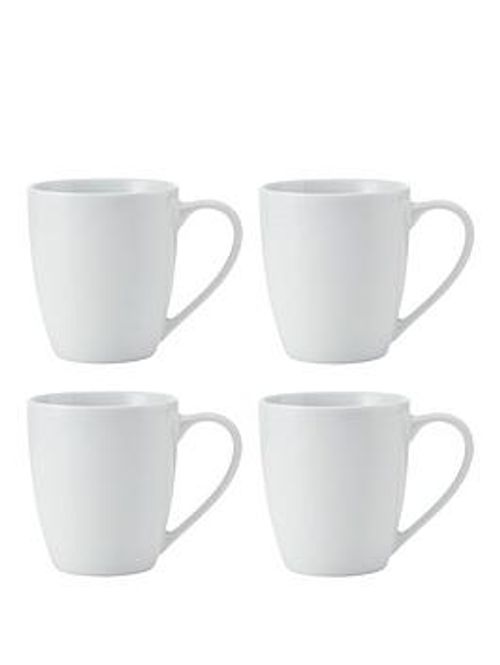 Mikasa Chalk Set Of 4 Mugs