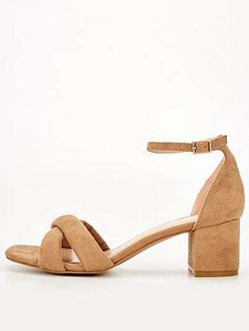 V By Very Wide Fit Block Heel...