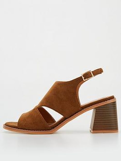 V By Very Block Heeled Sandal