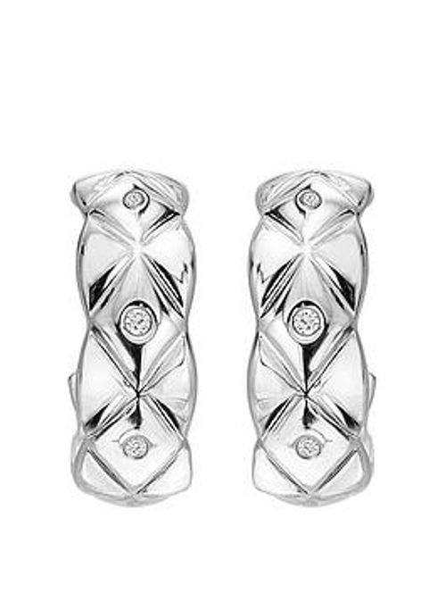 Hot Diamonds Quilted Earrings...