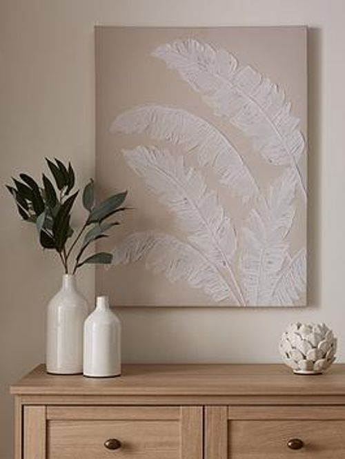 Very Home Canvas Pampas Grass