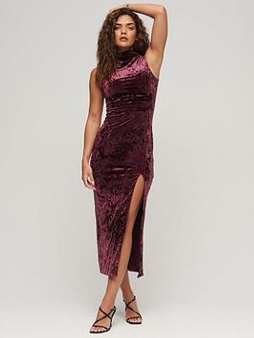 Superdry Velvet Maxi Dress -...