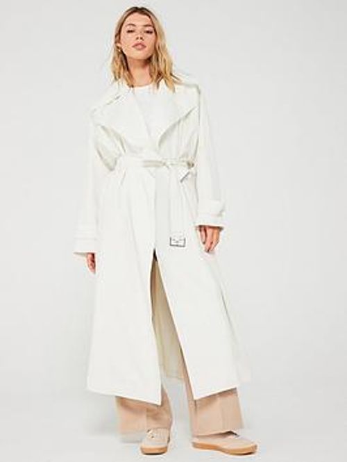 Calvin Klein Textured Trench...