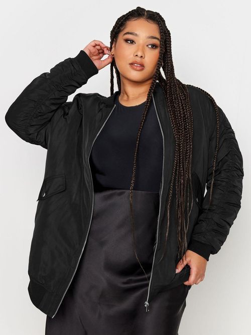 Flesiane oversized bomber jacket