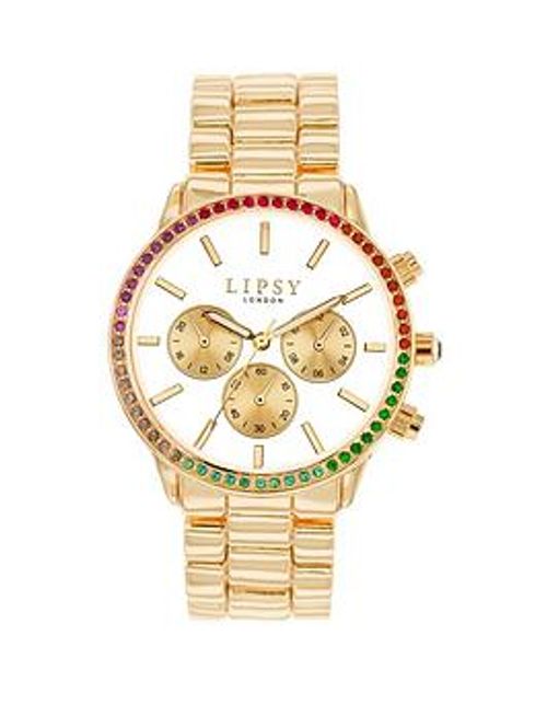 Lipsy Gold Bracelet Watch...