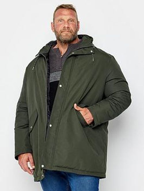 Badrhino Long Parka - Dark...