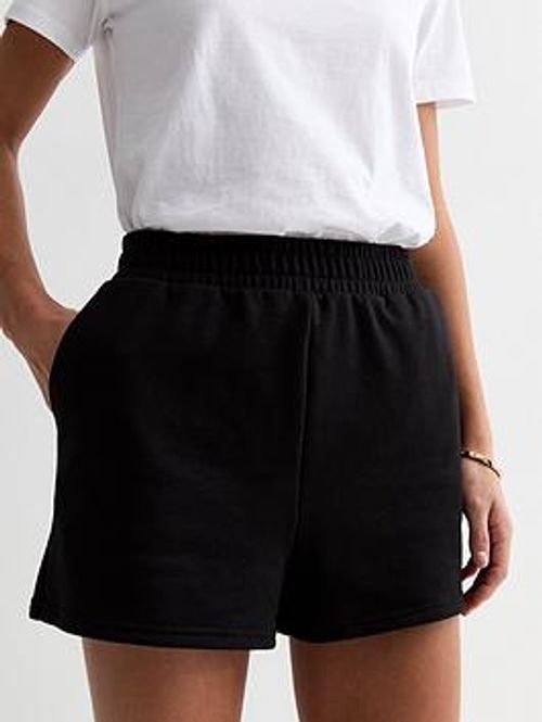 New Look Black Jogger Shorts