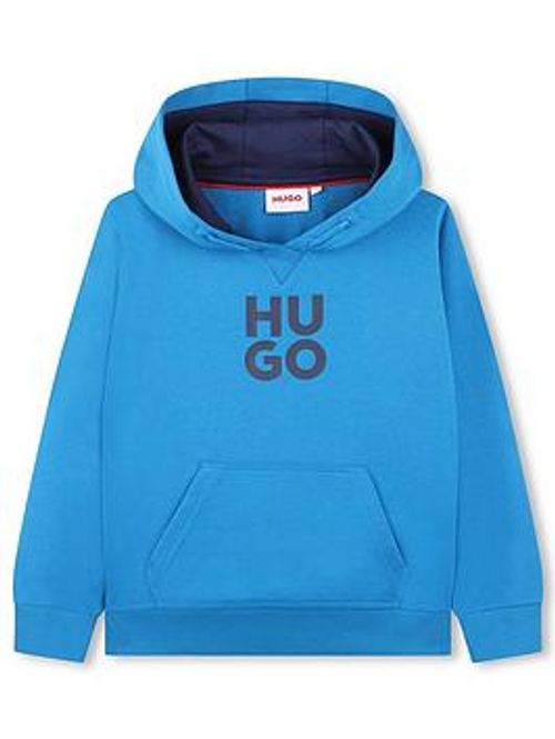 Hugo Boys Logo Hoodie -...