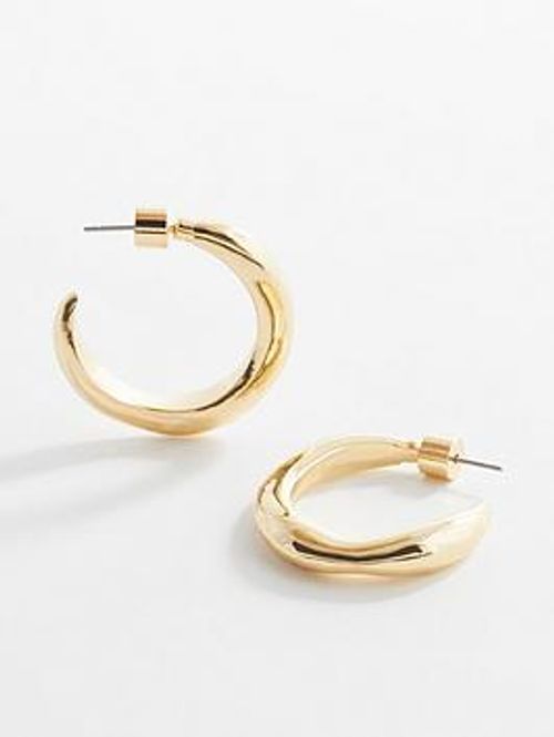 Mango Gold Hoop Design Stud...