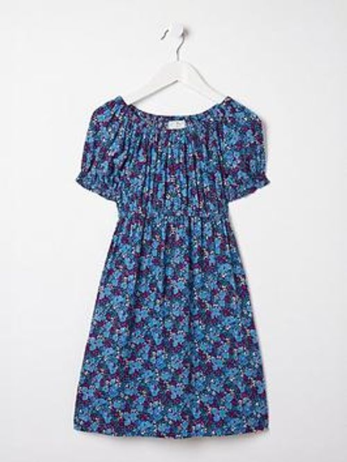 Fatface Girls Ink Floral Midi...