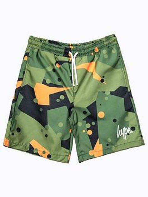 Hype Boys Multi Geo Camo Swim...