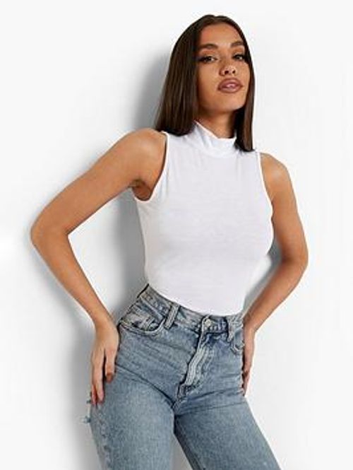 Boohoo High Neck Sleeveless...